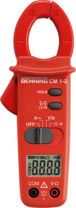 Actual product image Benning Current clamp, hand multimeter di (CAT III 600V)