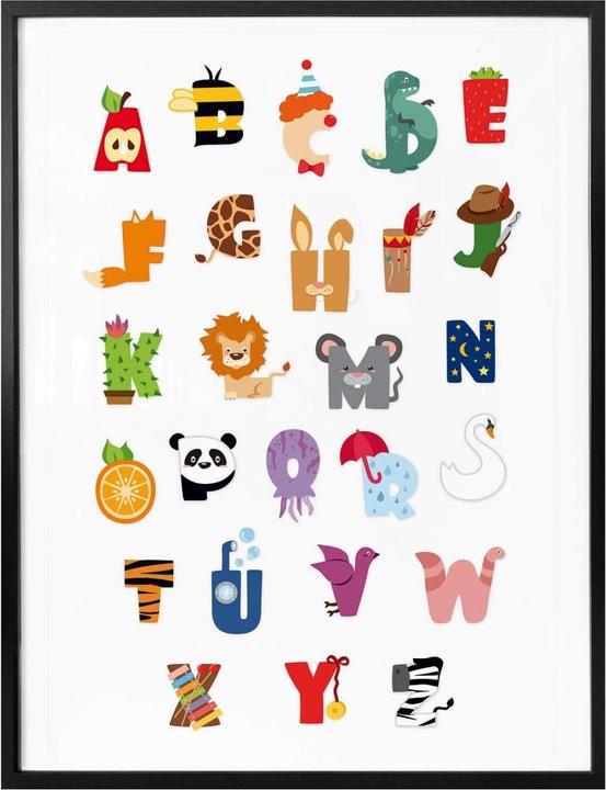 Produktbild Trenddeko Kinder Alphabet (60 x 80 cm)