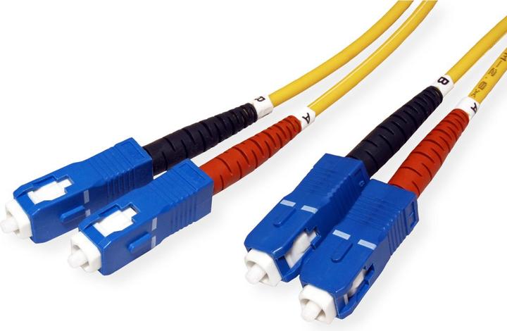 Produktbild EFB Elektronik O2513.15 15m SC SC Gelb Glasfaserkabel (CAT6, 1 m)