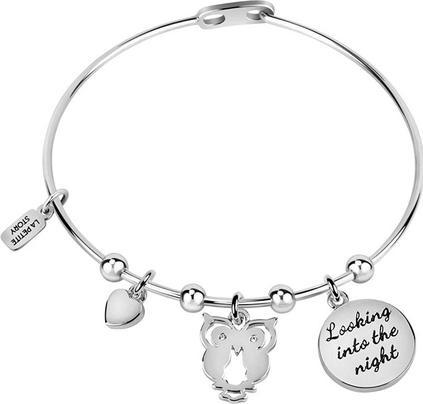Immagine prodotto La Petite Story Bracciale in acciaio massiccio con ciondoli Family LPS05ARR44 (Acciaio inossidabile)