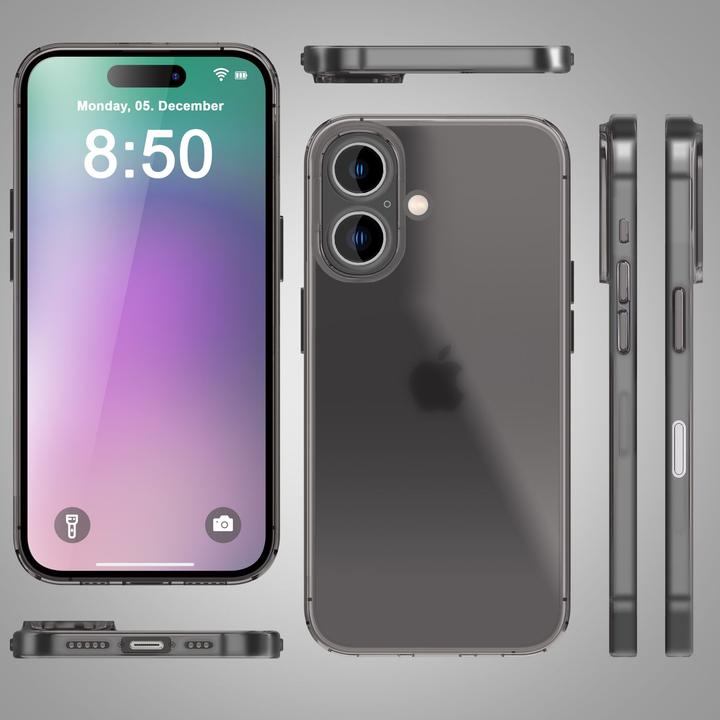 Image du produit Nalia Étui rigide mat extrêmement fin de 0,3 mm d'épaisseur (Apple iPhone 16)