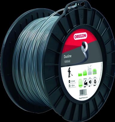 Actual product image Oregon Thread Duoline 3.0 mm x 120 m (Weed whacker, Trimmer line + line spool)