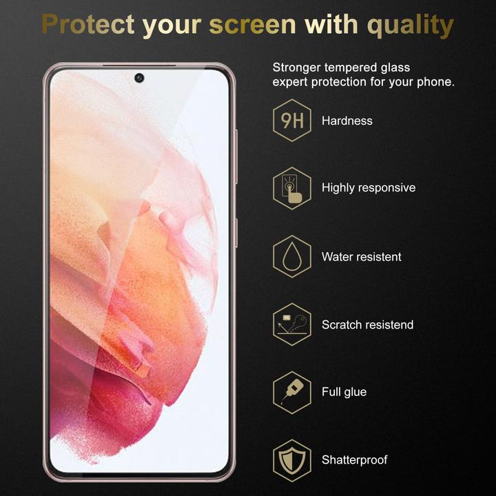 Image du produit Cadorabo 3x Film de protection 3er Pack Tempered (3 pièce(s), Samsung Galaxy S21)