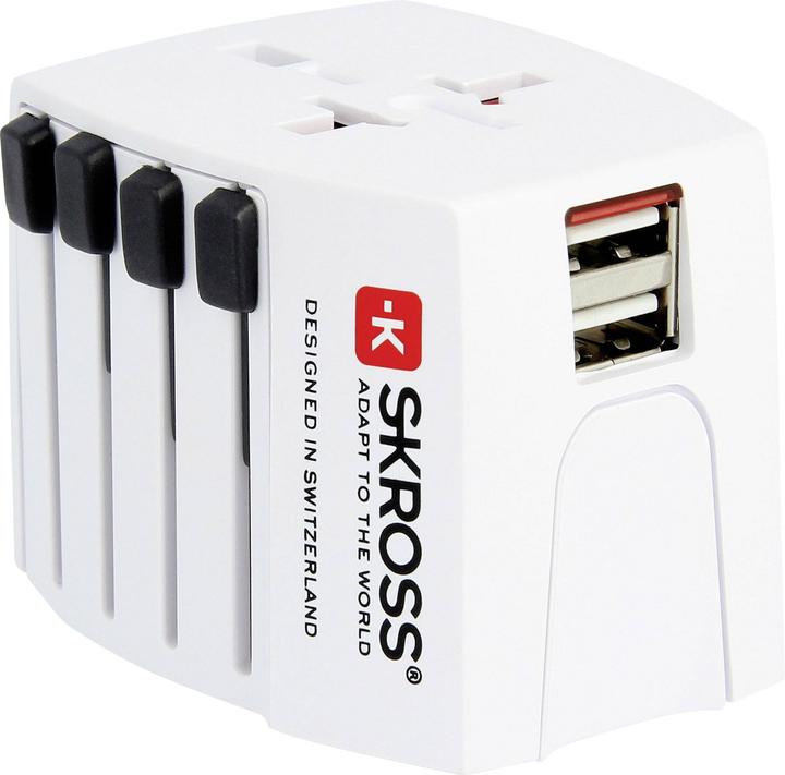 Produktbild Skross World-Reiseadapter Muv USB 2.4A