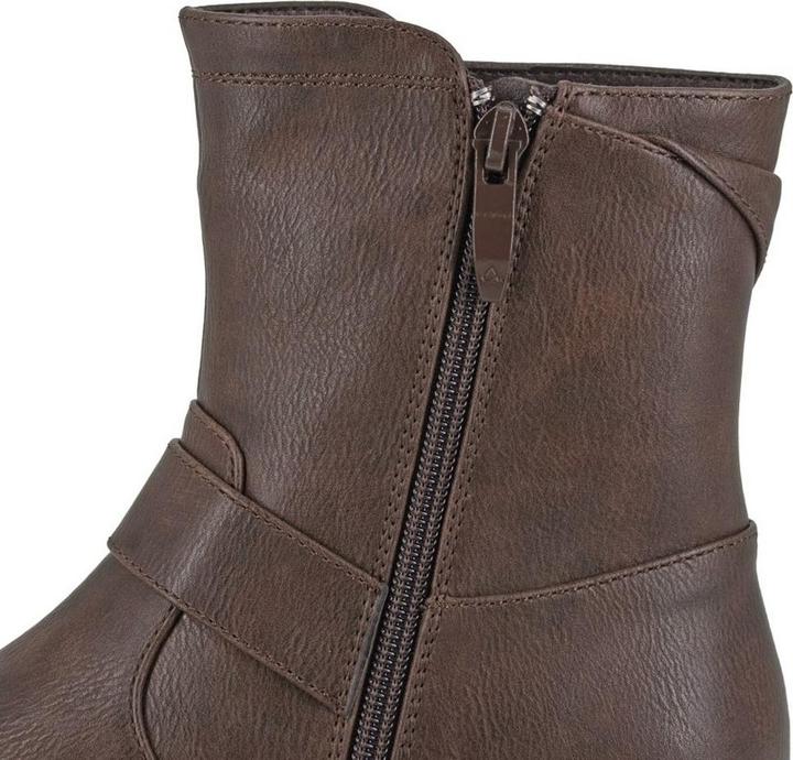 Actual product image Cipriata Womens/Ladies Tilda PU Biker Boots (43)