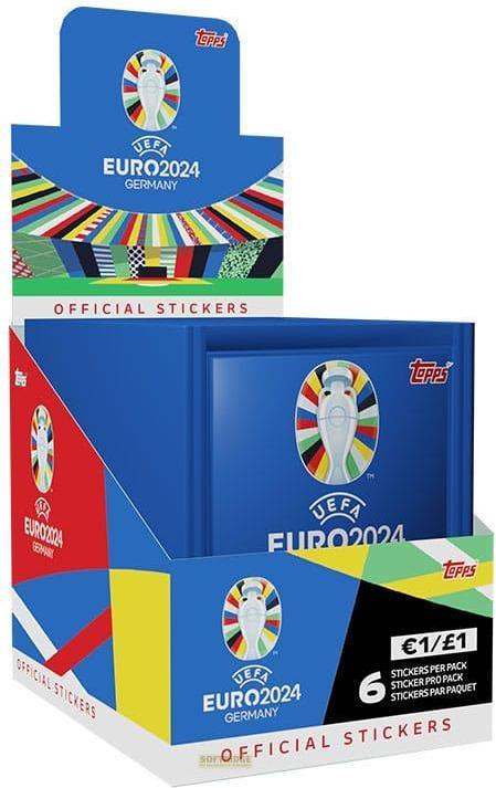 Produktbild Topps Euro 2024 Sticker Collection - Display Box (Deutsch, Booster Display)