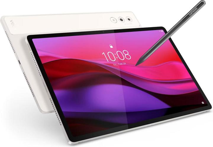 Productafbeelding Lenovo Yoga Tab Plus (Alleen WLAN, 12.70", 256 GB, Zeeschelp)