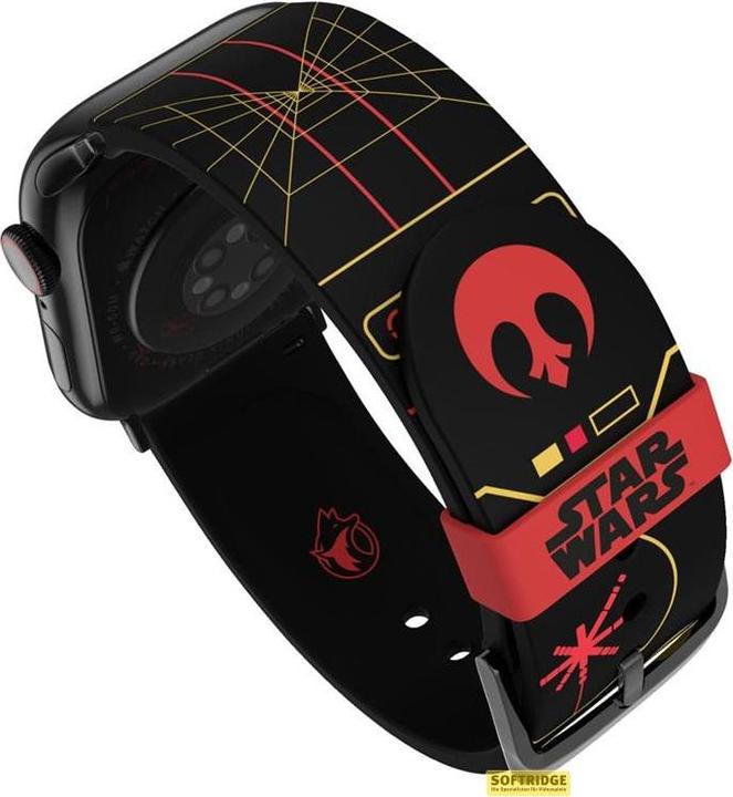 Actual product image Moby Fox Star Wars bracelet pour smartwatch Death Star Trench Run (Silicone, Apple Watch)