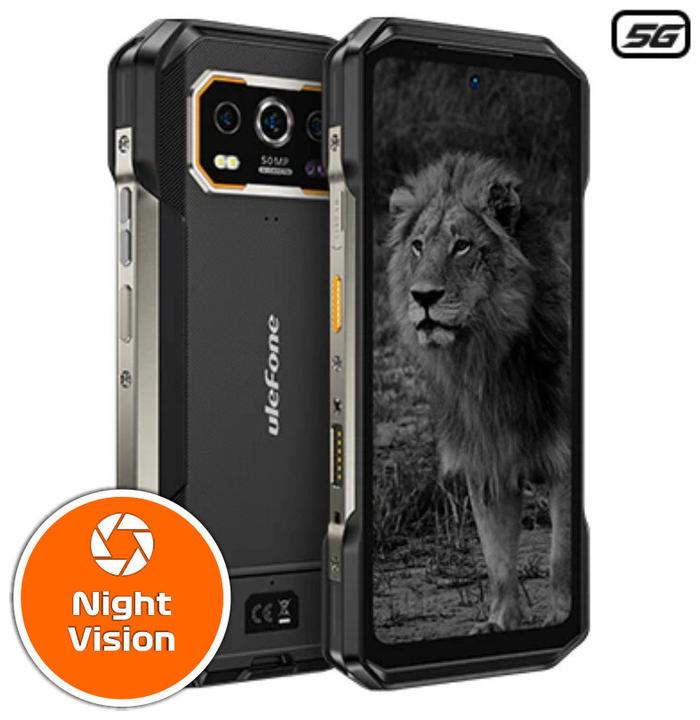 Immagine prodotto Ulefone Armor 27 Pro 12256gb Nfc Black (256 GB, Nero, 6.78", Doppia SIM, 50 Mpx, 5G)