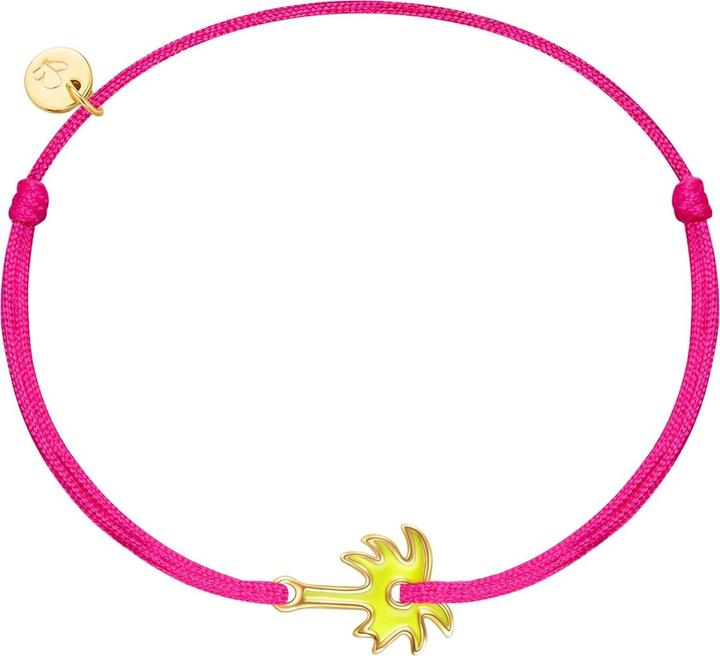 Image du produit Glanzstücke München Bracelet textile Palmier - 36492 (22 cm, Argent Sterling)
