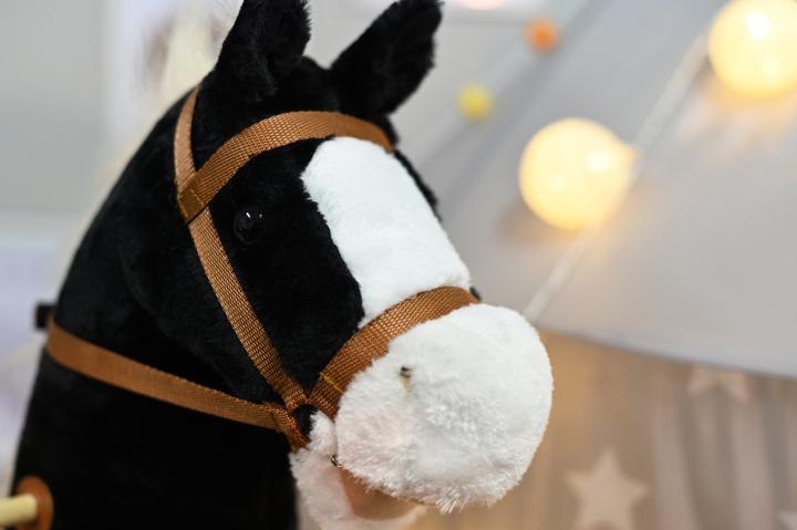 Actual product image Knorrtoys Blacky" hobbyhorse