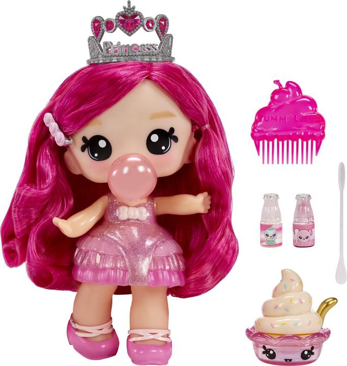 Actual product image MGA Yummiland big doll + lip gloss animal - Bianca Bubblegum