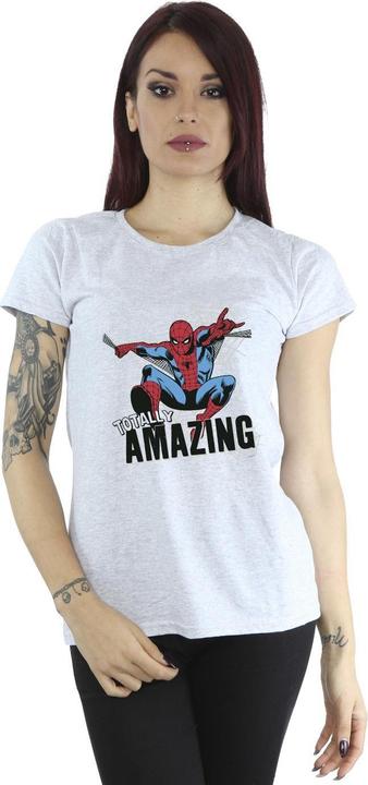 Actual product image Womens/Ladies Spider-Man Amazing Cotton T-Shirt (M)