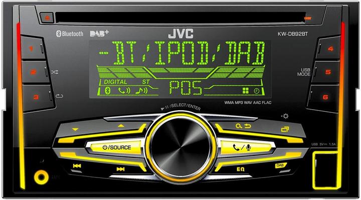 Produktbild JVC KW-DB92BT inkl. DAB-Antenne