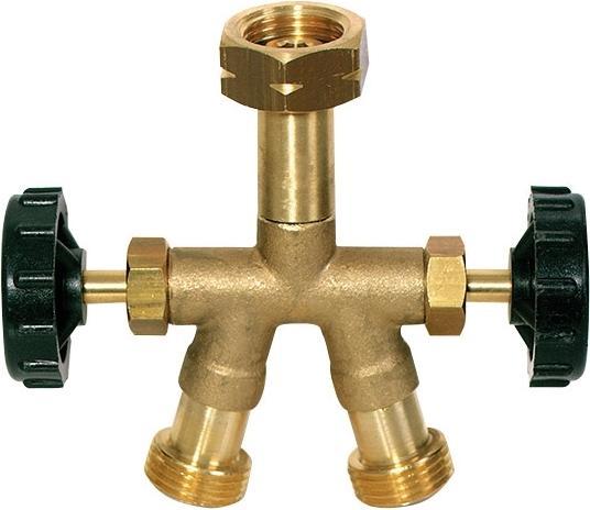 Actual product image Blaser + Trösch Doppelabzweigventil