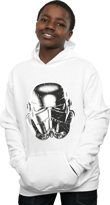 Produktbild Star Wars Stormtrooper Warp Speed Helmet Kapuzenpullover Jungen (116)