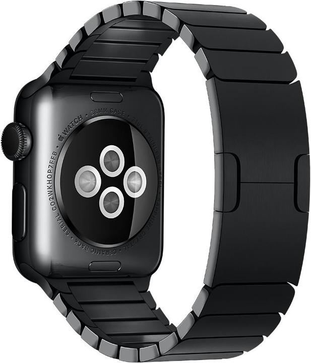 Immagine prodotto Apple Bracciale con link (38 mm, Acciaio inossidabile, Apple Watch Series 1, Apple Watch Series 2, Apple Watch Series 3)