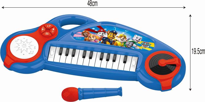Actual product image Lexibook Paw Patrol Electronic Keyboard with Light Effects (Multilingual)