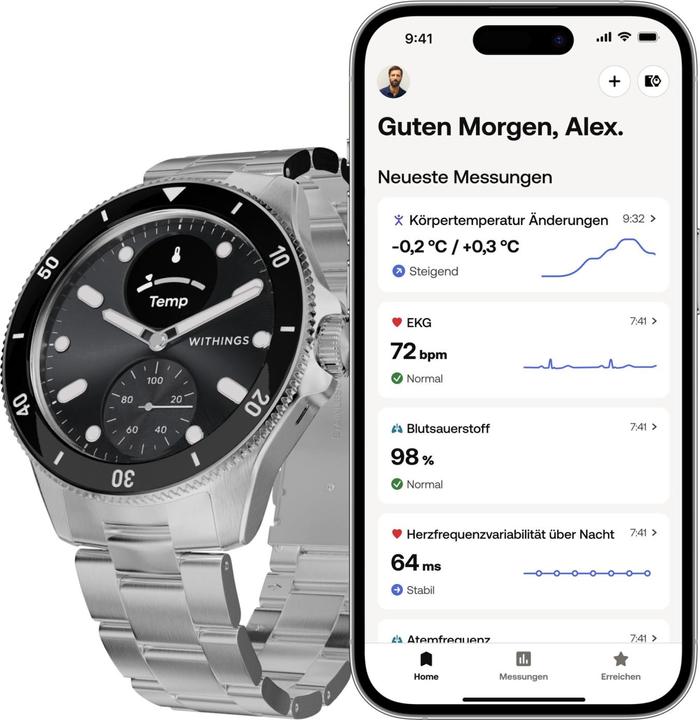 Produktbild Withings ScanWatch Nova (42 mm)
