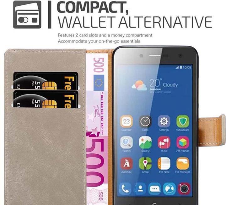Produktbild Cadorabo Book Luxury Cover (ZTE Blade L7)