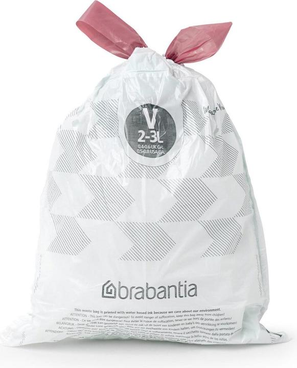 Actual product image Brabantia PerfectFit waste bag V 3 litres (20 x, 3 l)