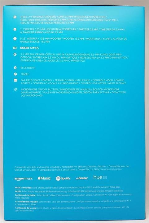 Produktbild Amazon Echo Studio (Amazon Alexa)