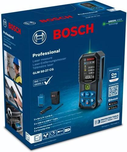 Immagine prodotto Bosch Professional GLM 50-27 CG Professional (50 m, 515 nm)