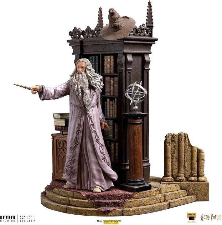 Actual product image Iron Studios Harry Potter Deluxe Art Scale Statue 1/10 Albus Dumbledore 30 cm
