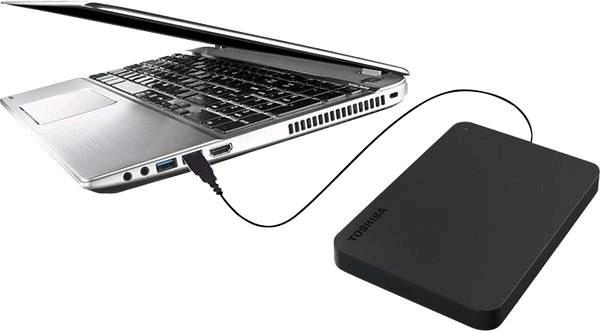 Actual product image Toshiba Canvio Basics (1 TB)