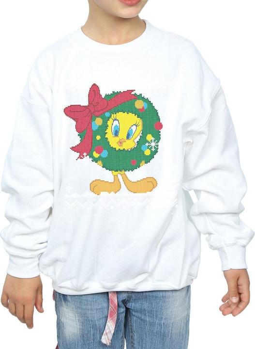 Image du produit Looney Tunes - Sweat TWEETY PIE CHRISTMAS FAIR ISLE - Fille (140, 146)