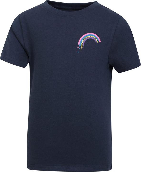 Actual product image Mountain Warehouse Childrens/Kids Rainbow Organic T-Shirt (104)