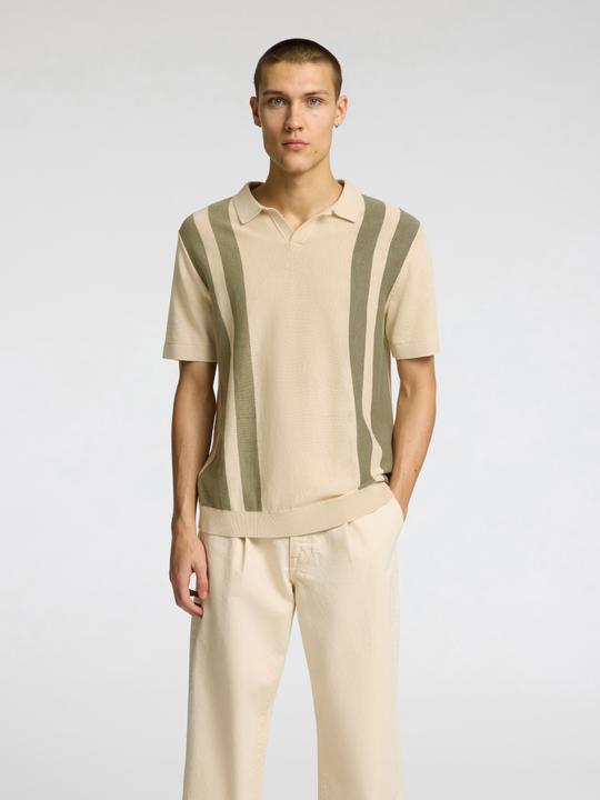 Actual product image Selected Homme Kurzarm Polohemd aus Strick (S)