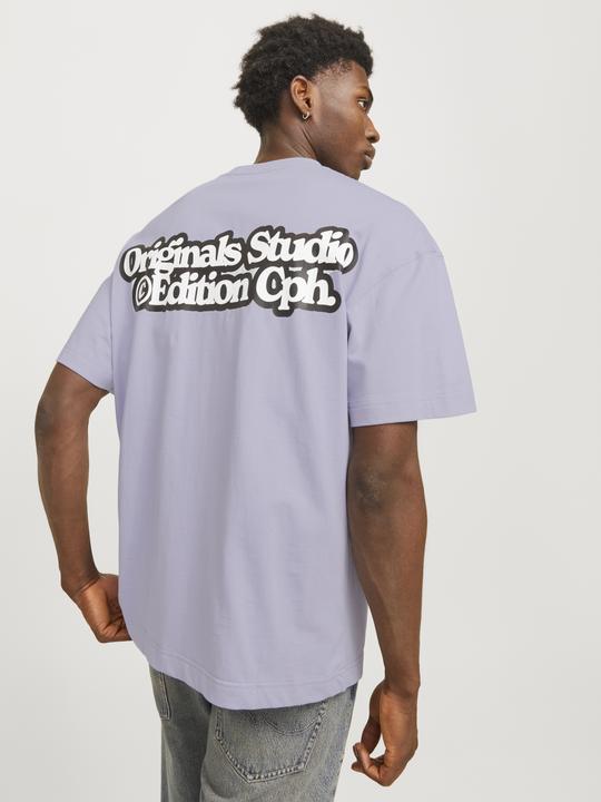 Actual product image Jack & Jones Printed round neck T-shirt T-shirt (XL)