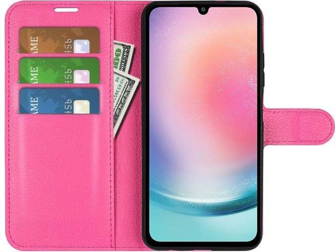 Produktbild MU Classic Litchi Leder Bookcover Series (Samsung Galaxy A25 5G)