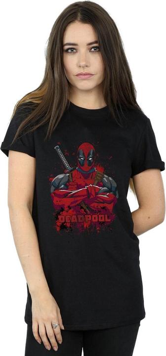 Image du produit - T-shirt DEADPOOL POSE SPLAT - Femme (M)