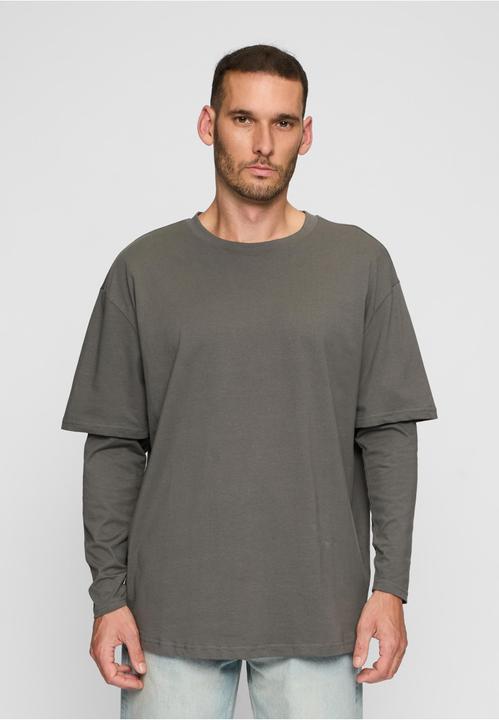 Actual product image Urban Classics Oversized Shaped Double Layer LS Tee (XL)