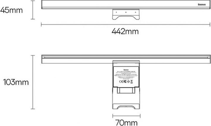 Actual product image Baseus i-wok2 (160 lm)
