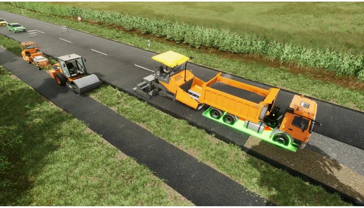 Actual product image Aerosoft Road maintenance simulator (PS4, DE)