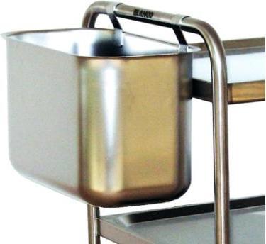Image du produit MultiLine Support d'affalage 40x20x25 cm Rustfri stål til Rullevogn,1 pc