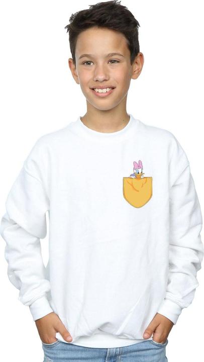 Immagine prodotto Disney Daisy Duck Faux Pocket Felpa Ragazzi (152, 158)