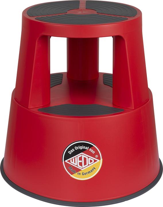 Actual product image Wedo Rollhocker SuperStep rot Kunststoff