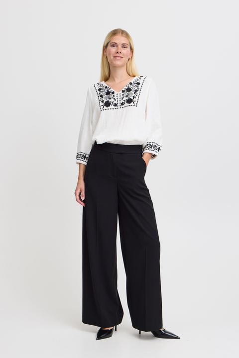Actual product image B.young BYICOLET VNECK BLOUSE 20815833 (36)