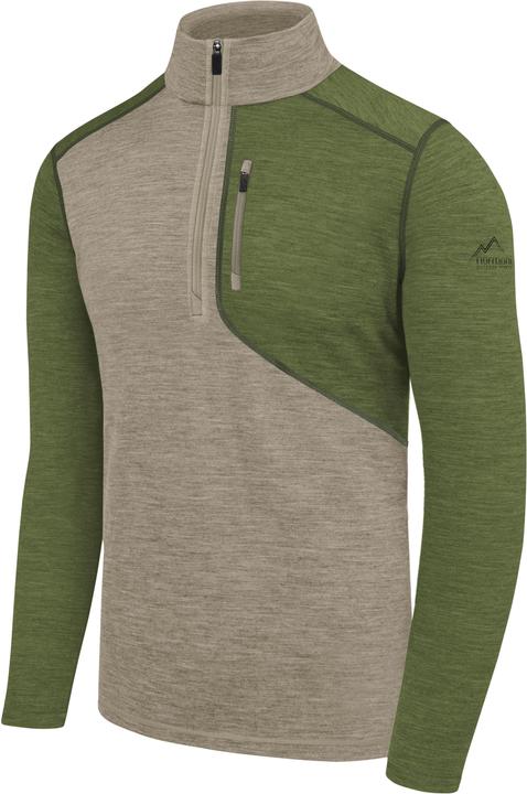 Produktbild Normani Herren Merino Langarm mit 1/4 Zipper „Mildura“ - 9131 (5XL)