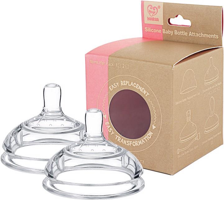 Actual product image Haakaa Generation 3 Anti-Colic Teat for Baby Bottle M (Medium Flow)
