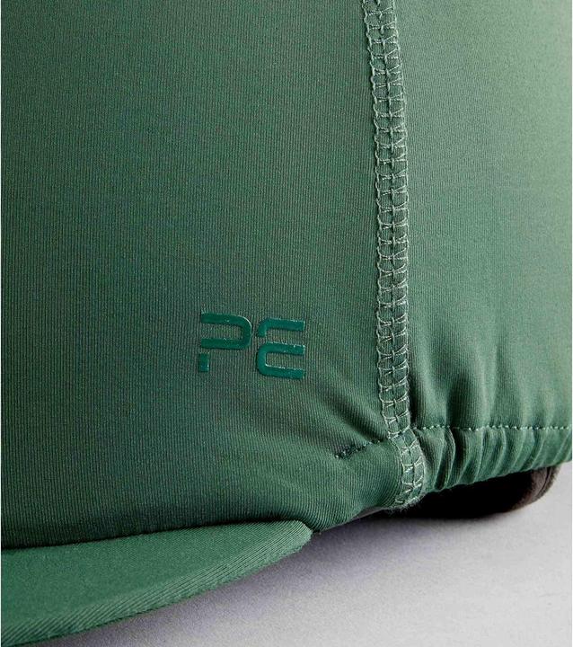 Produktbild Premier Equine Reithelmhaube aus Jersey mit Bommel aus Kunstpelz (One Size)
