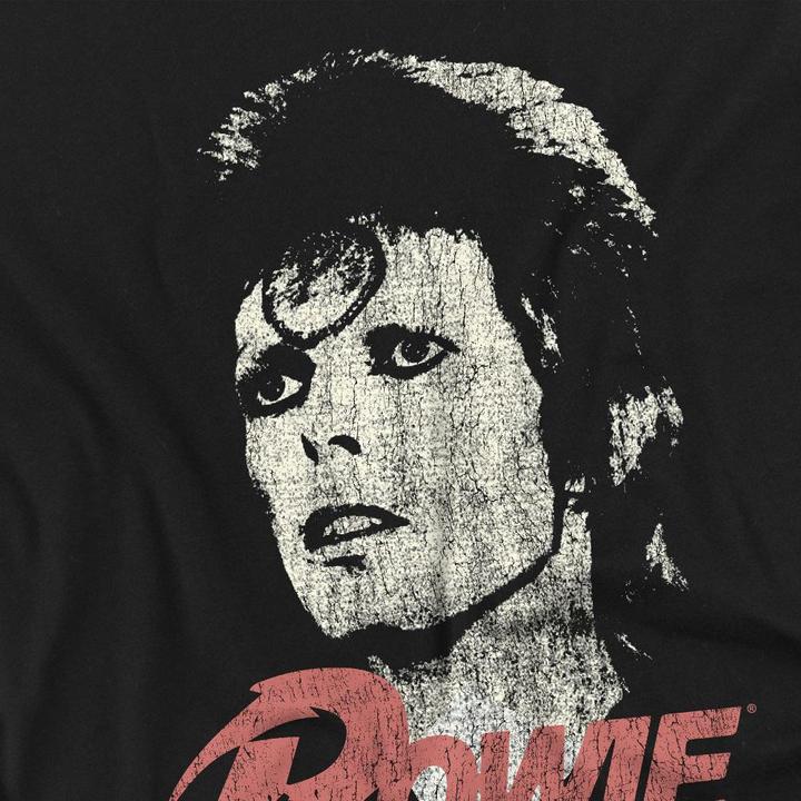 Immagine prodotto David Bowie Maglietta Effetto invecchiato Uomo (S)