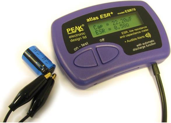 Actual product image Velleman Measuring device ESR