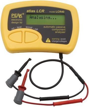 Actual product image Velleman Automatic passive component analyzer