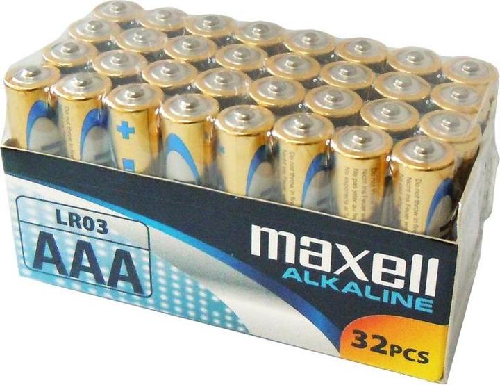 Produktbild Maxell Alkaline (32 Stk., AAA)