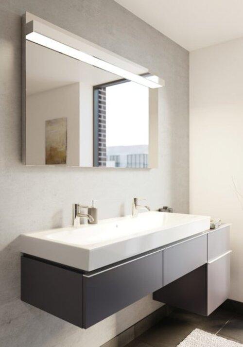 Actual product image Geberit Keramag / double washbasin iCon 120 cm white 124120000 (480 mm, 1200 mm)